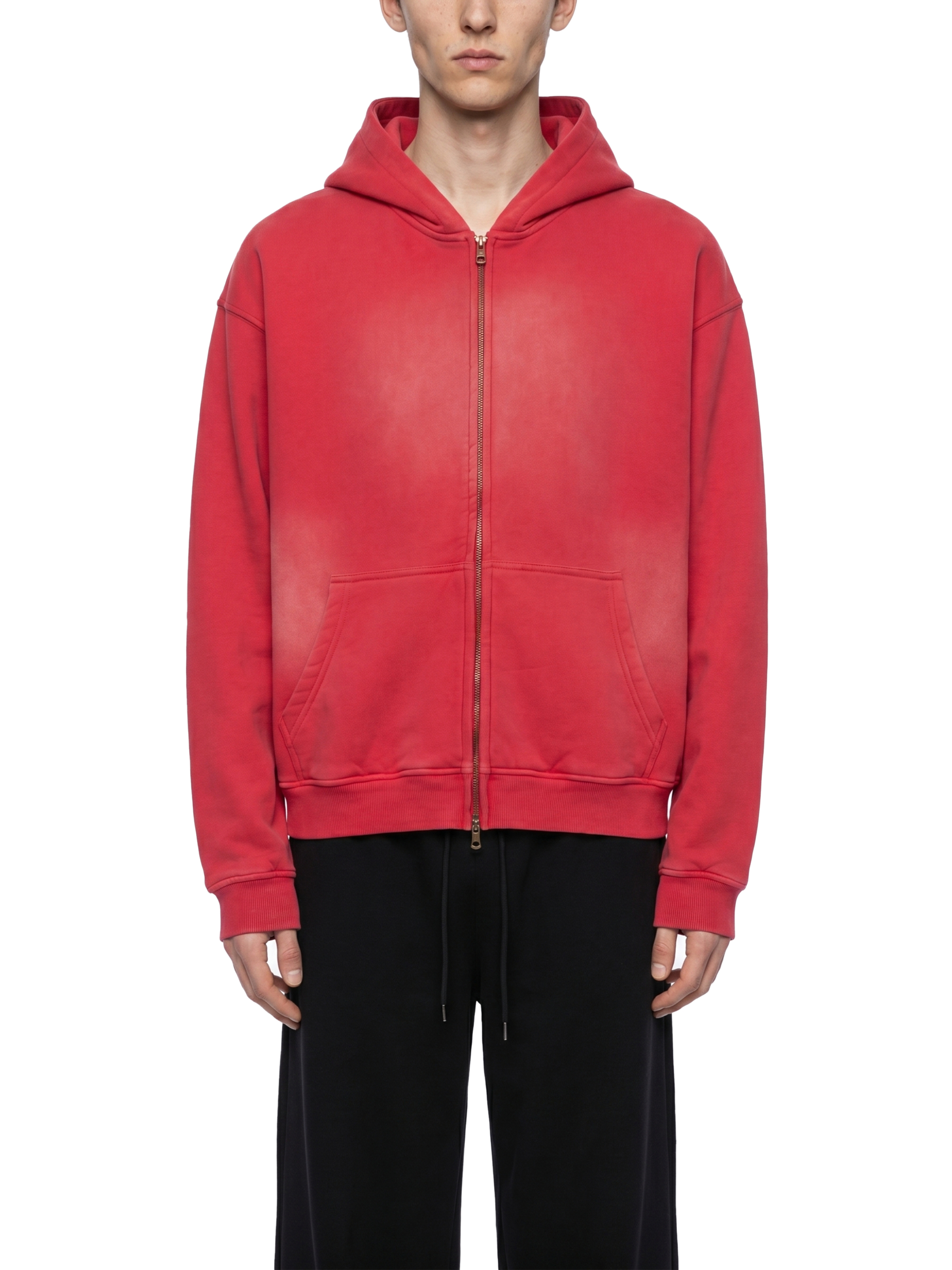 Sunfade Boxy Zip Hoodie – Essential Streetwear | Tapstitch
