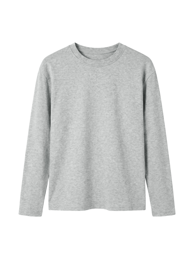Kid's Drop Shoulder Long Sleeve T-Shirt