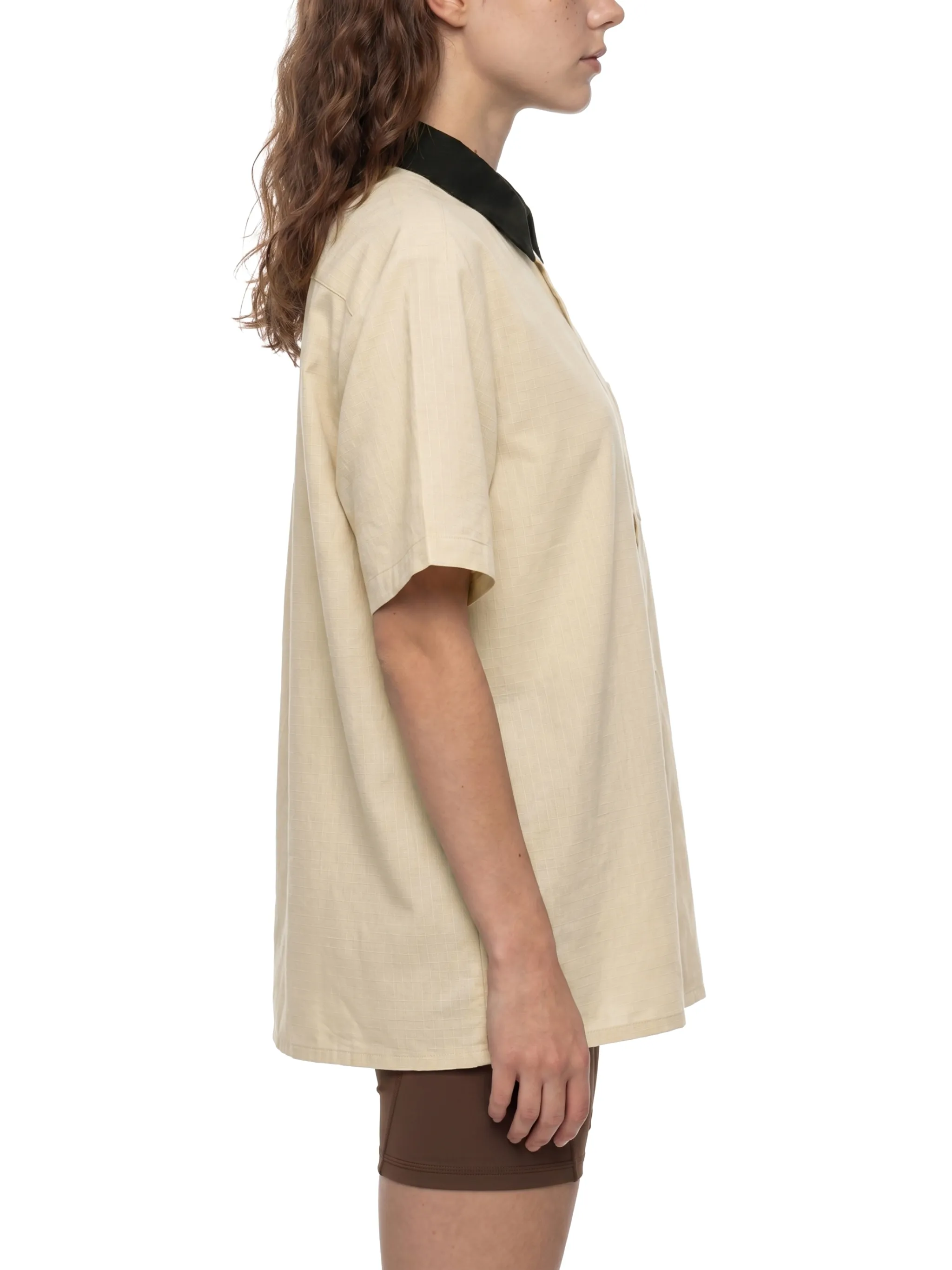 Unisex Color Block Short Sleeve Shirt