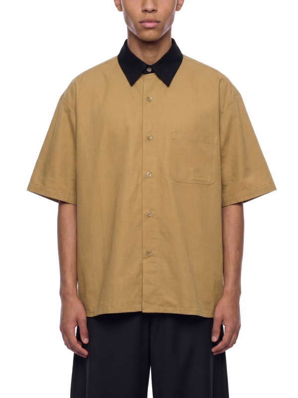 Unisex Color Block Short Sleeve Shirt