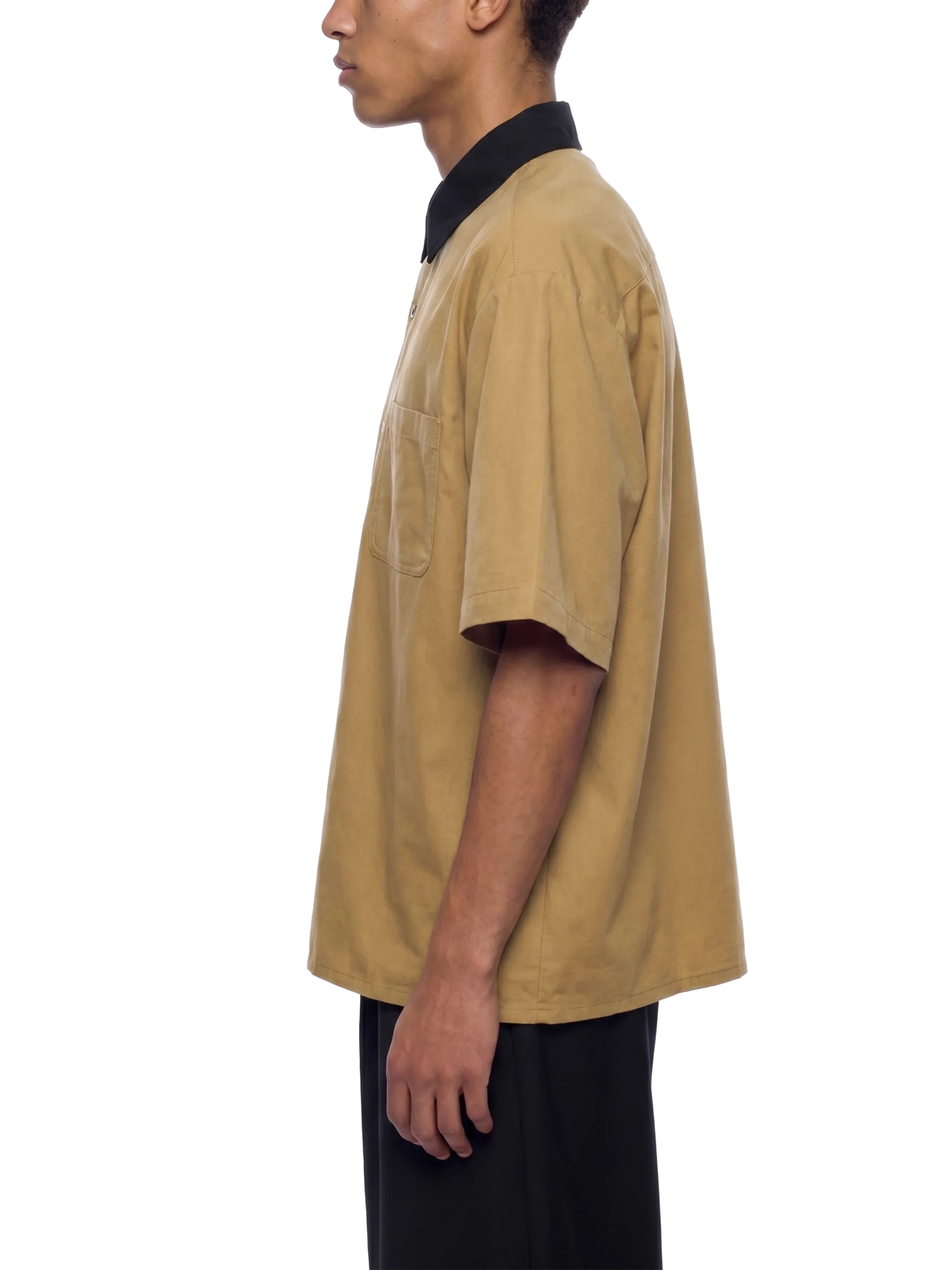 Unisex Color Block Short Sleeve Shirt