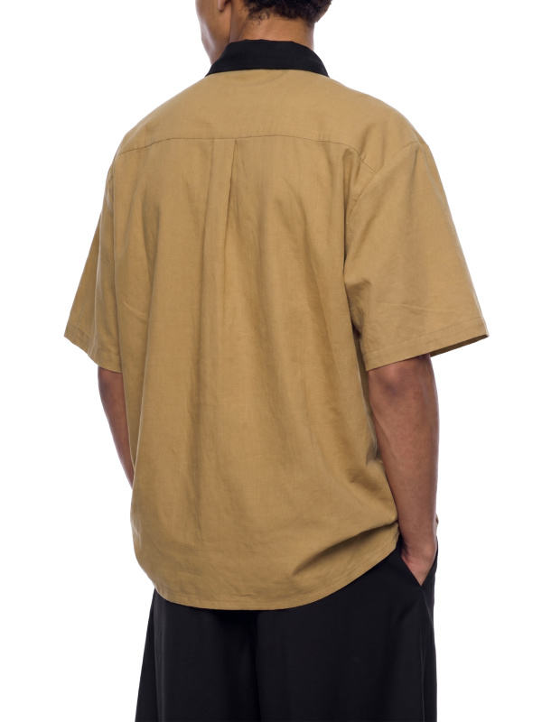 Unisex Color Block Short Sleeve Shirt