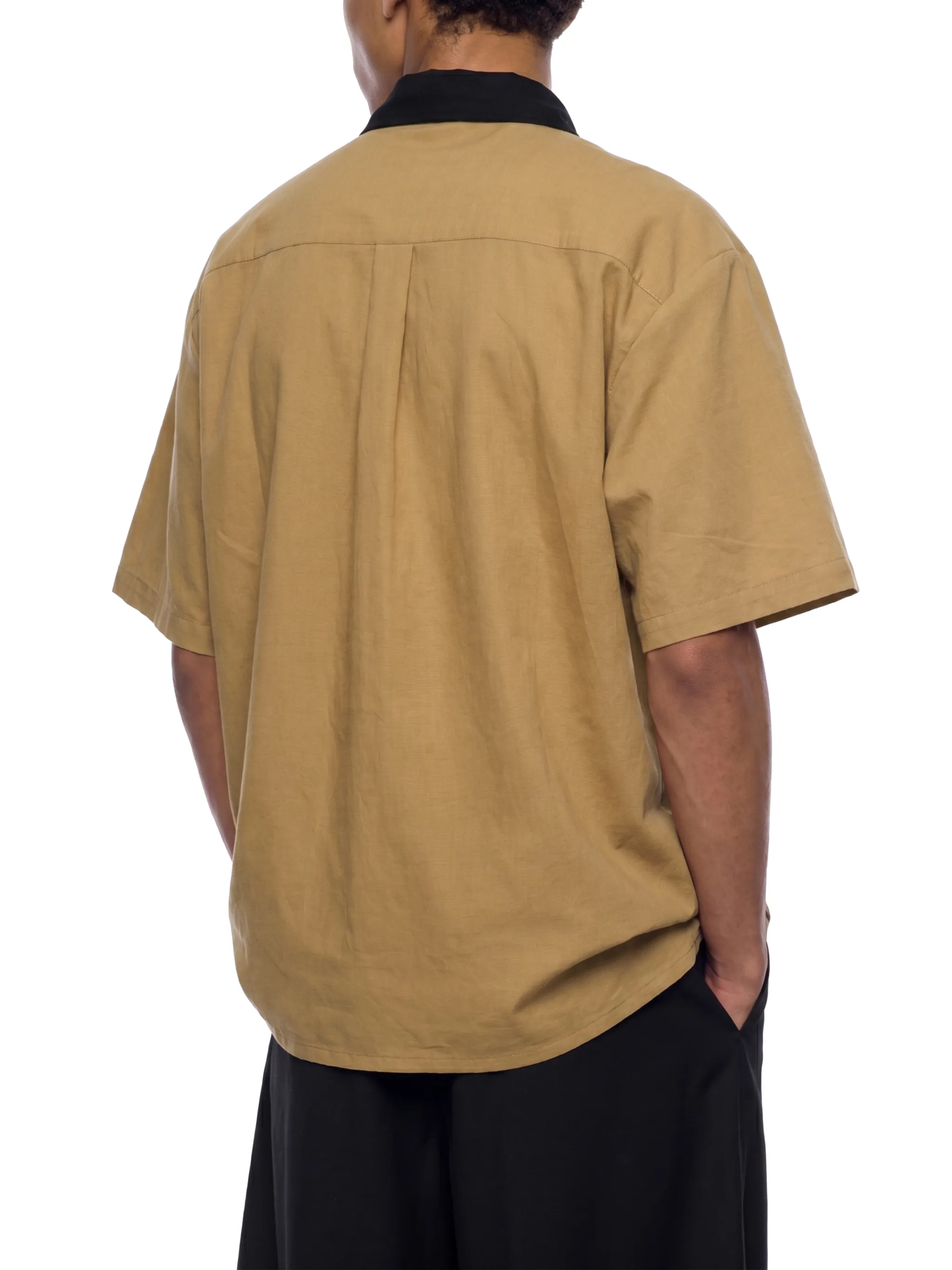 Unisex Color Block Short Sleeve Shirt