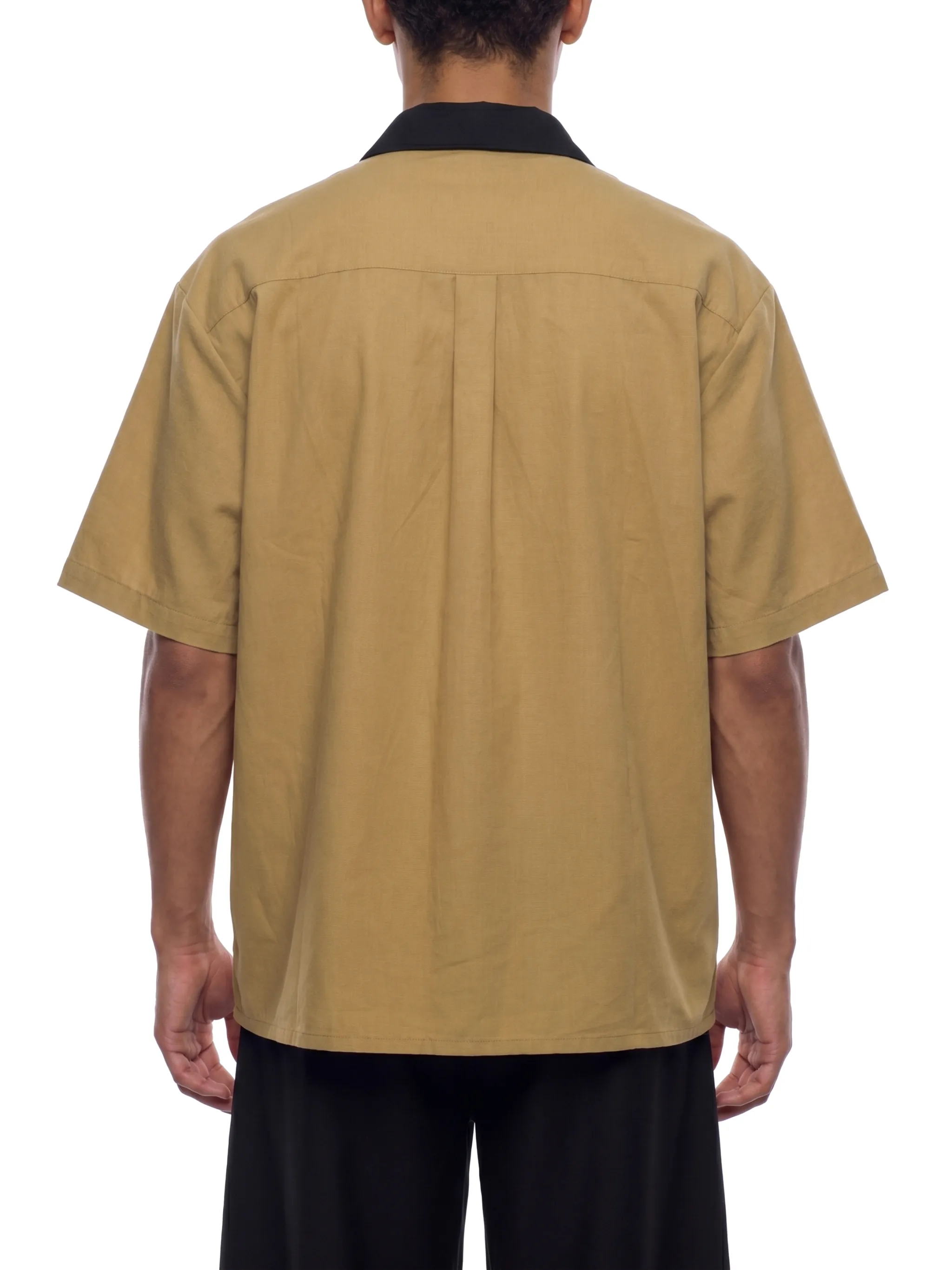Unisex Color Block Short Sleeve Shirt