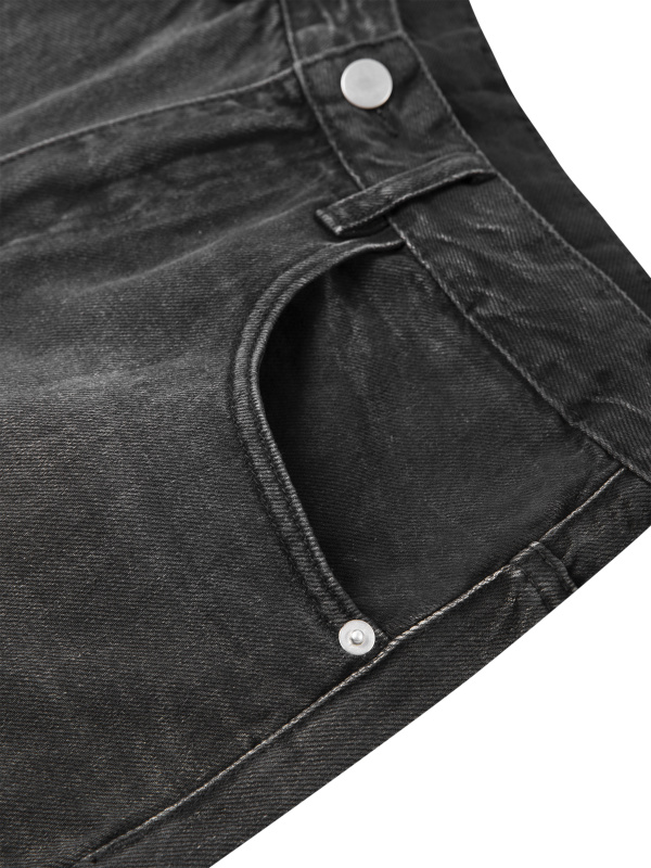 Men's Sunfade Vintage Wash Barrel Leg Jeans