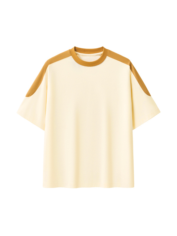 Unisex Color Block Oversized T-Shirt
