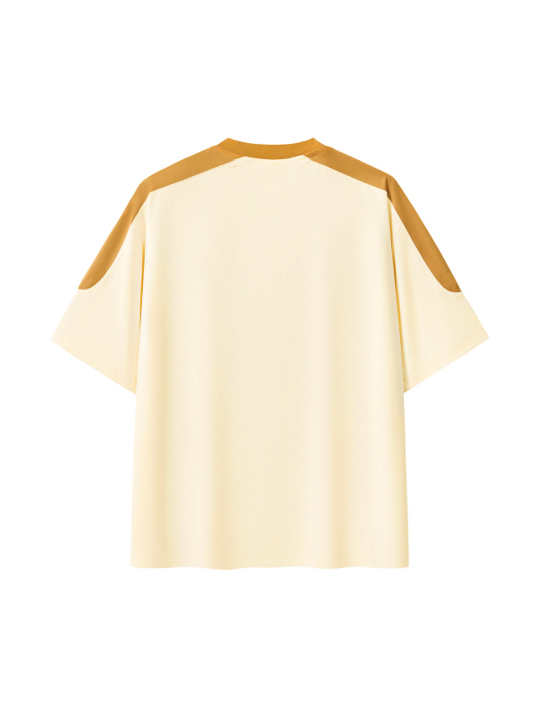 Unisex Color Block Oversized T-Shirt