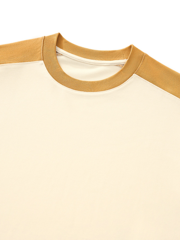 Unisex Color Block Oversized T-Shirt