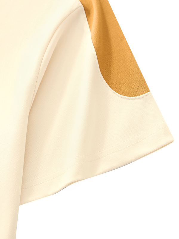 Unisex Color Block Oversized T-Shirt