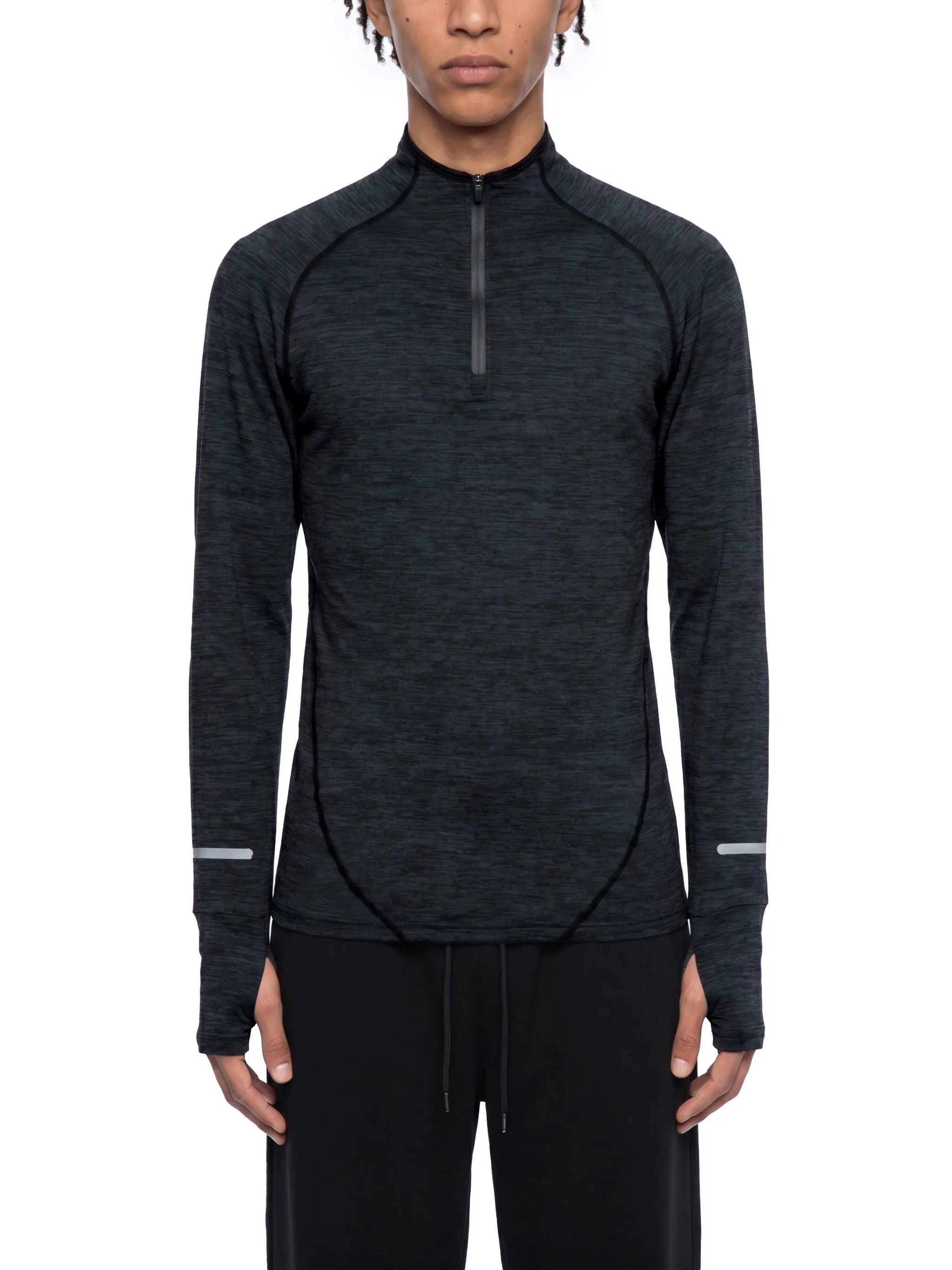 Men's Quarter-Zip Raglan Training T-Shirt