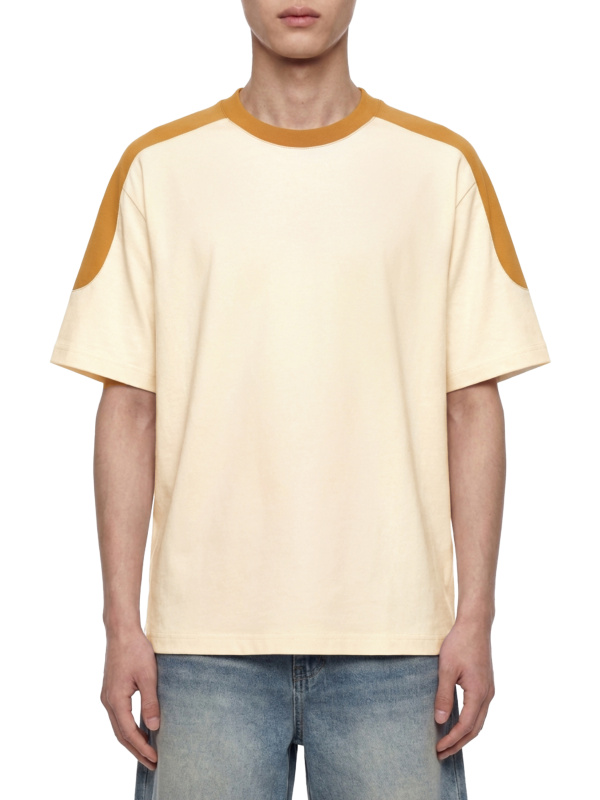 Unisex Color Block Oversized T-Shirt