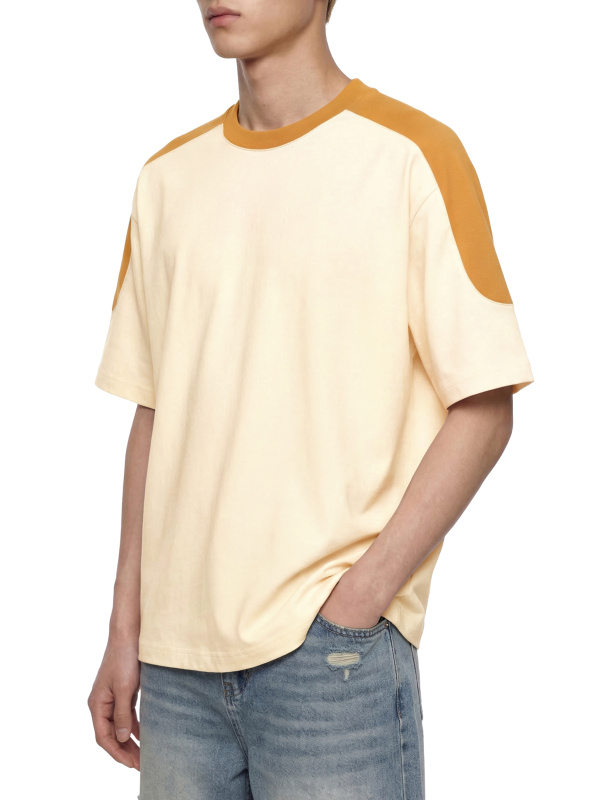 Unisex Color Block Oversized T-Shirt