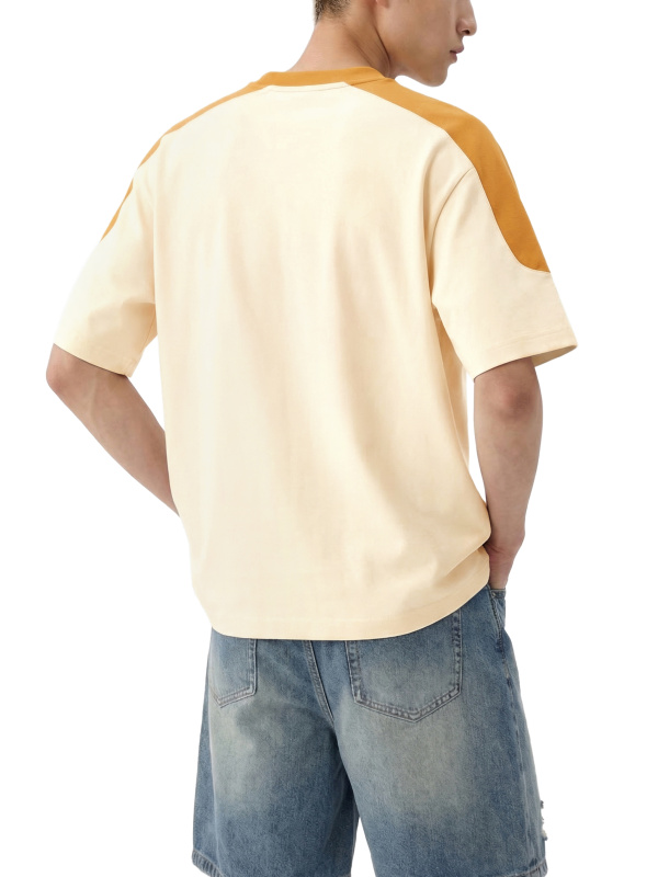 Unisex Color Block Oversized T-Shirt