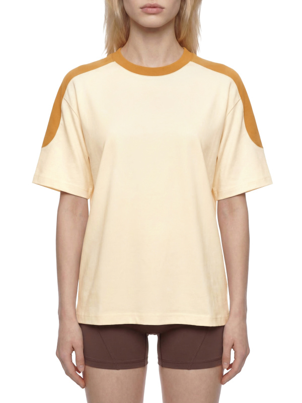 Unisex Color Block Oversized T-Shirt