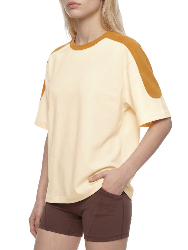 Unisex Color Block Oversized T-Shirt