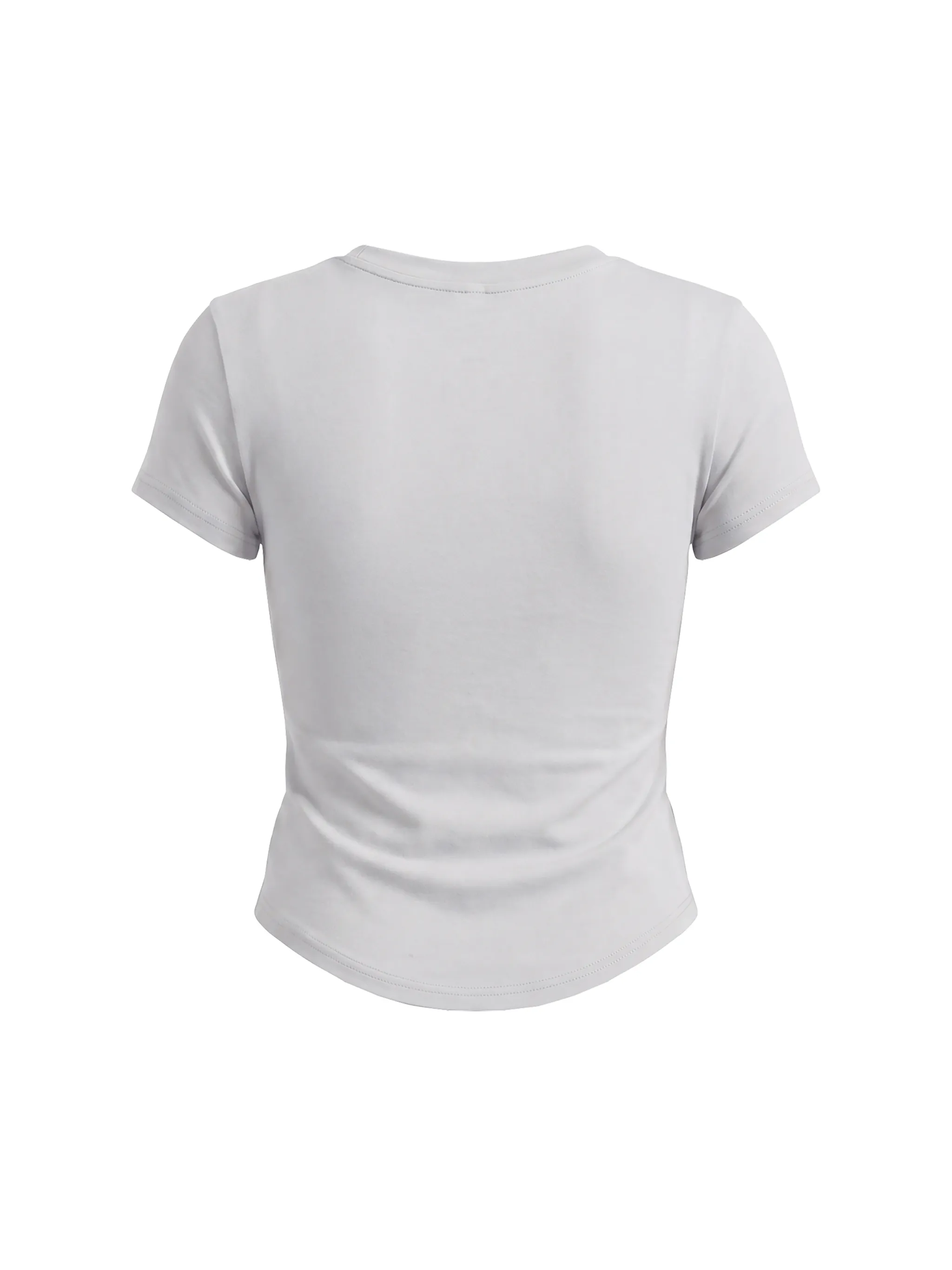 Women's Paneled Crop T-Shirt