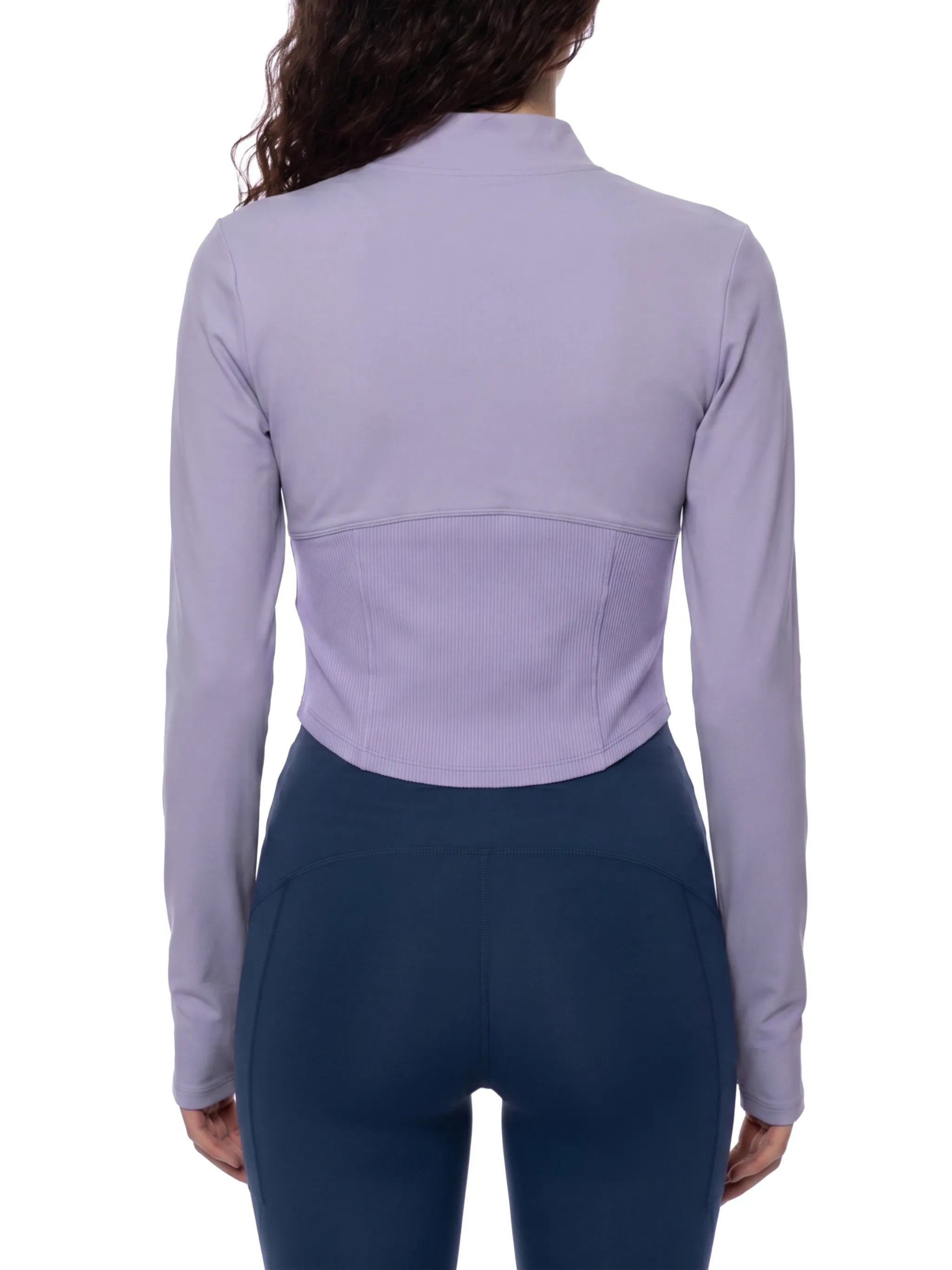 Women's Slim Fit Full-Zip Yoga Jacket