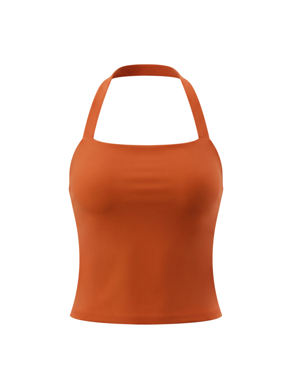 Women's Halter Crop Sports Bra - Main Image