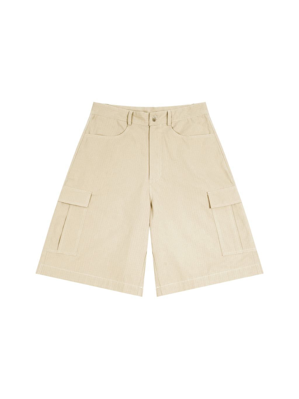Unisex Woven Cargo Shorts - Main Image