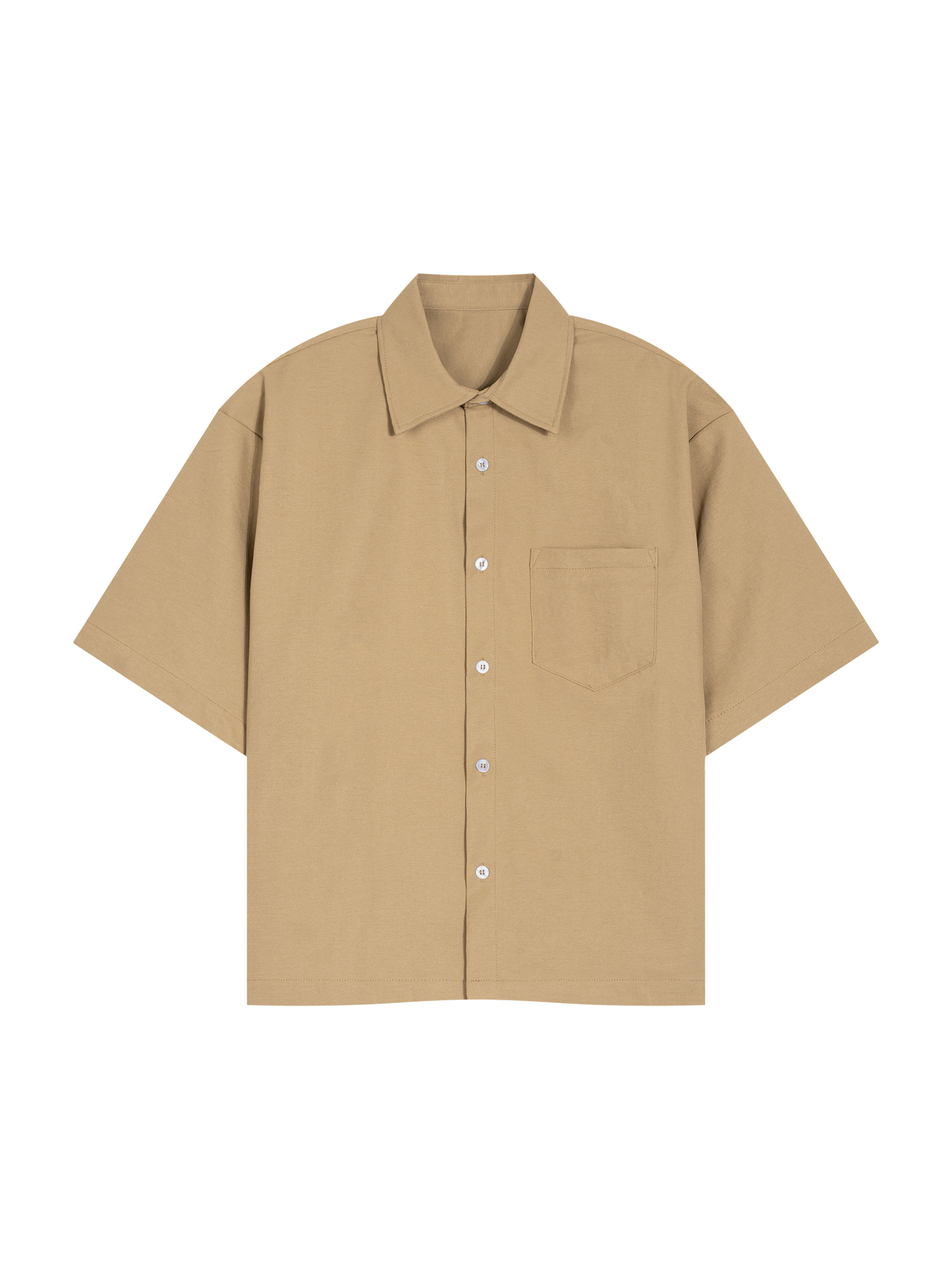 Unisex Boxy Heavyweight Short Sleeve Shirt #UT0098 | TAPSTITCH