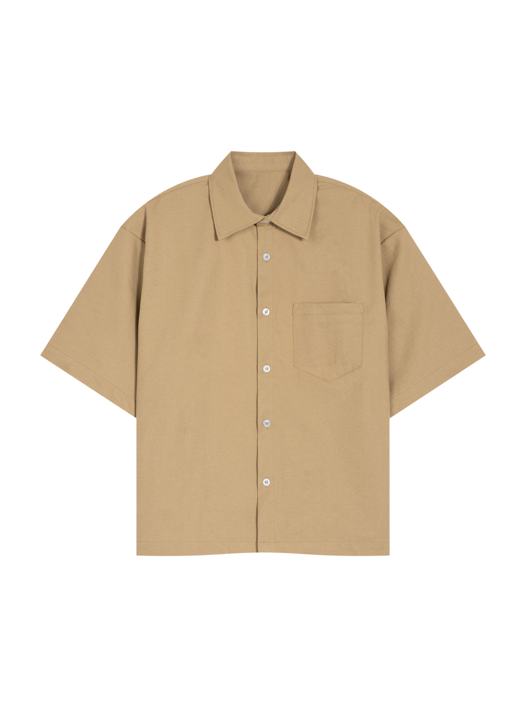 Unisex Boxy Heavyweight Short Sleeve Shirt - Main Image