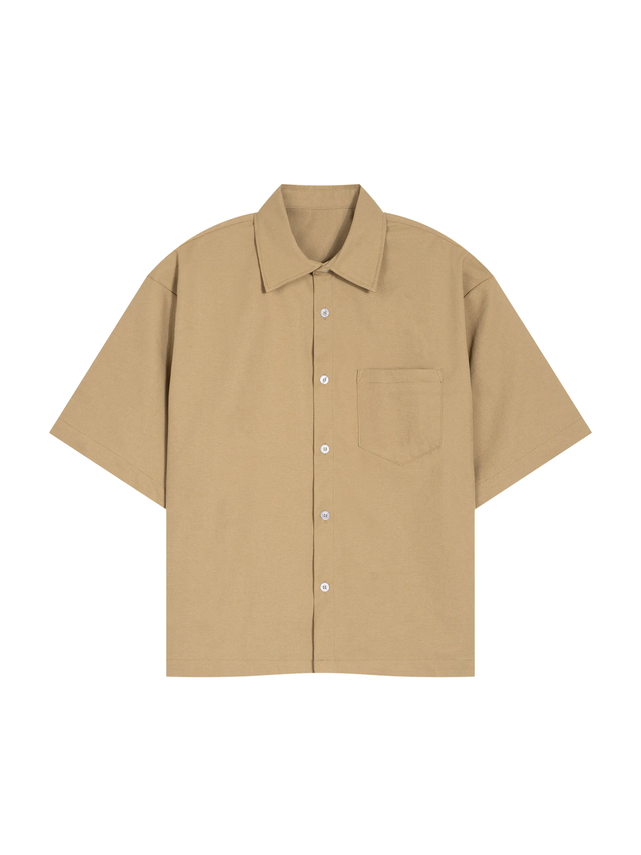 Unisex Boxy Heavyweight Short Sleeve Shirt - Main Image