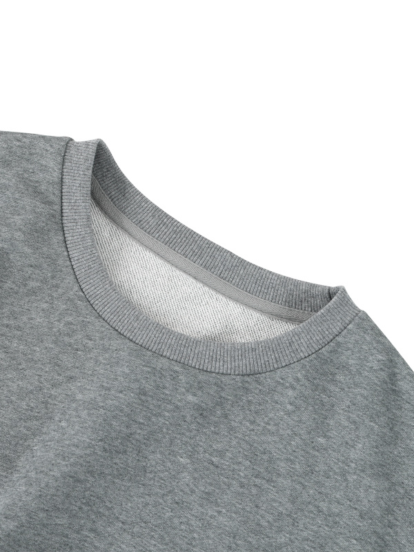 Women's Boxy Cropped Crewneck Sweatshirt