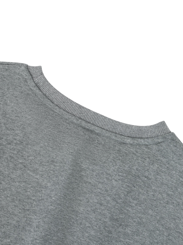 Women's Boxy Cropped Crewneck Sweatshirt
