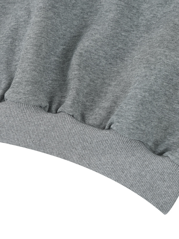 Women's Boxy Cropped Crewneck Sweatshirt