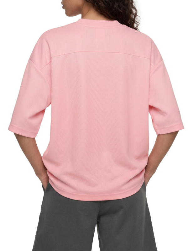 Unisex Boxy Mesh Crewneck T-Shirt