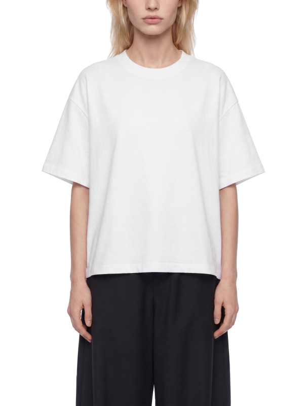 Unisex Boxy Drop Shoulder Crop T-Shirt