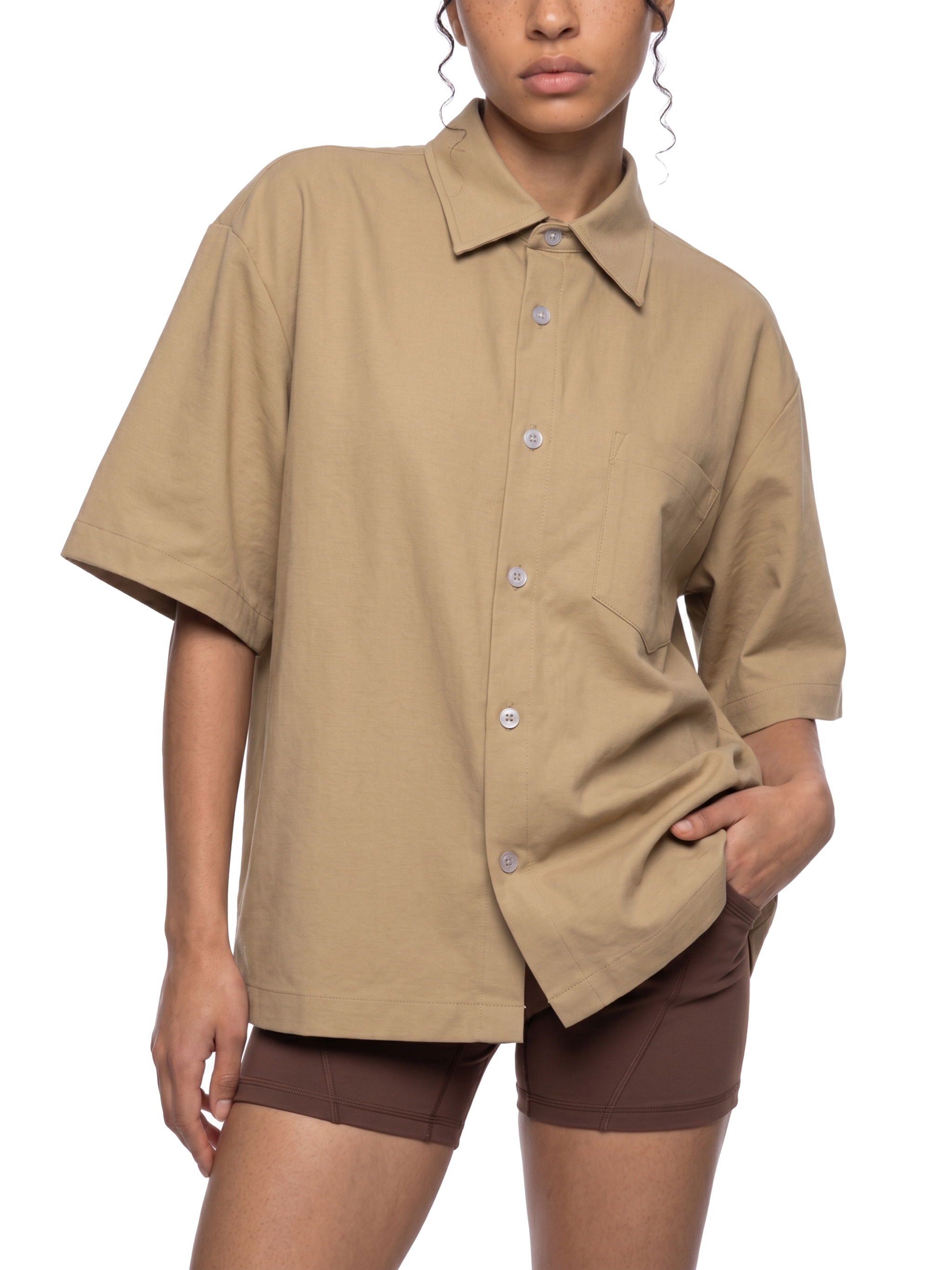 Unisex Boxy Heavyweight Short Sleeve Shirt #UT0098 | TAPSTITCH