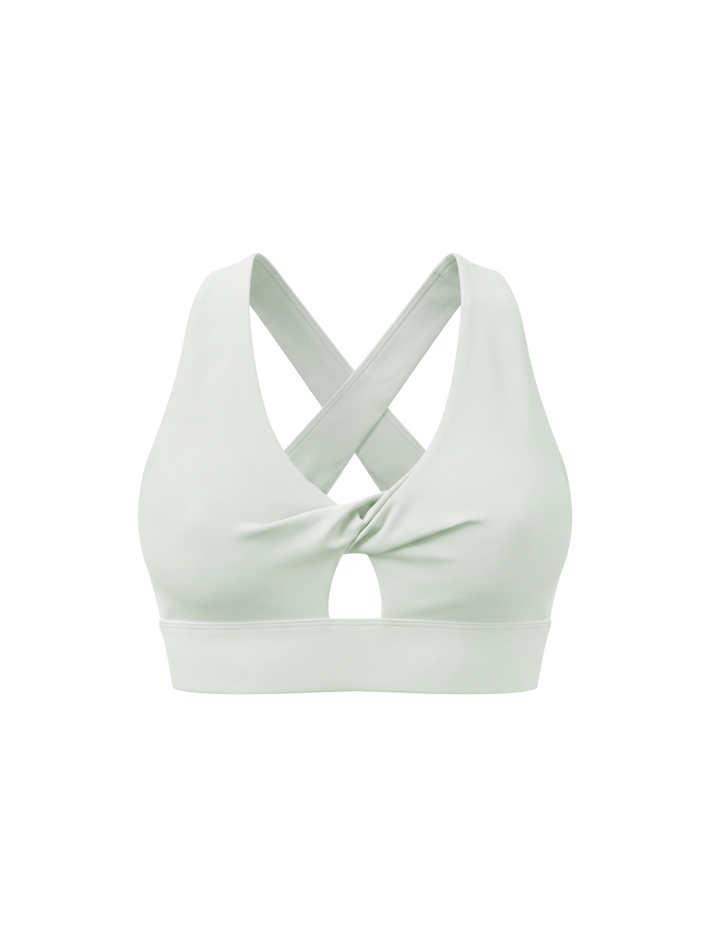 Women's Twist Front V-Neck Sports Bra - Main Image