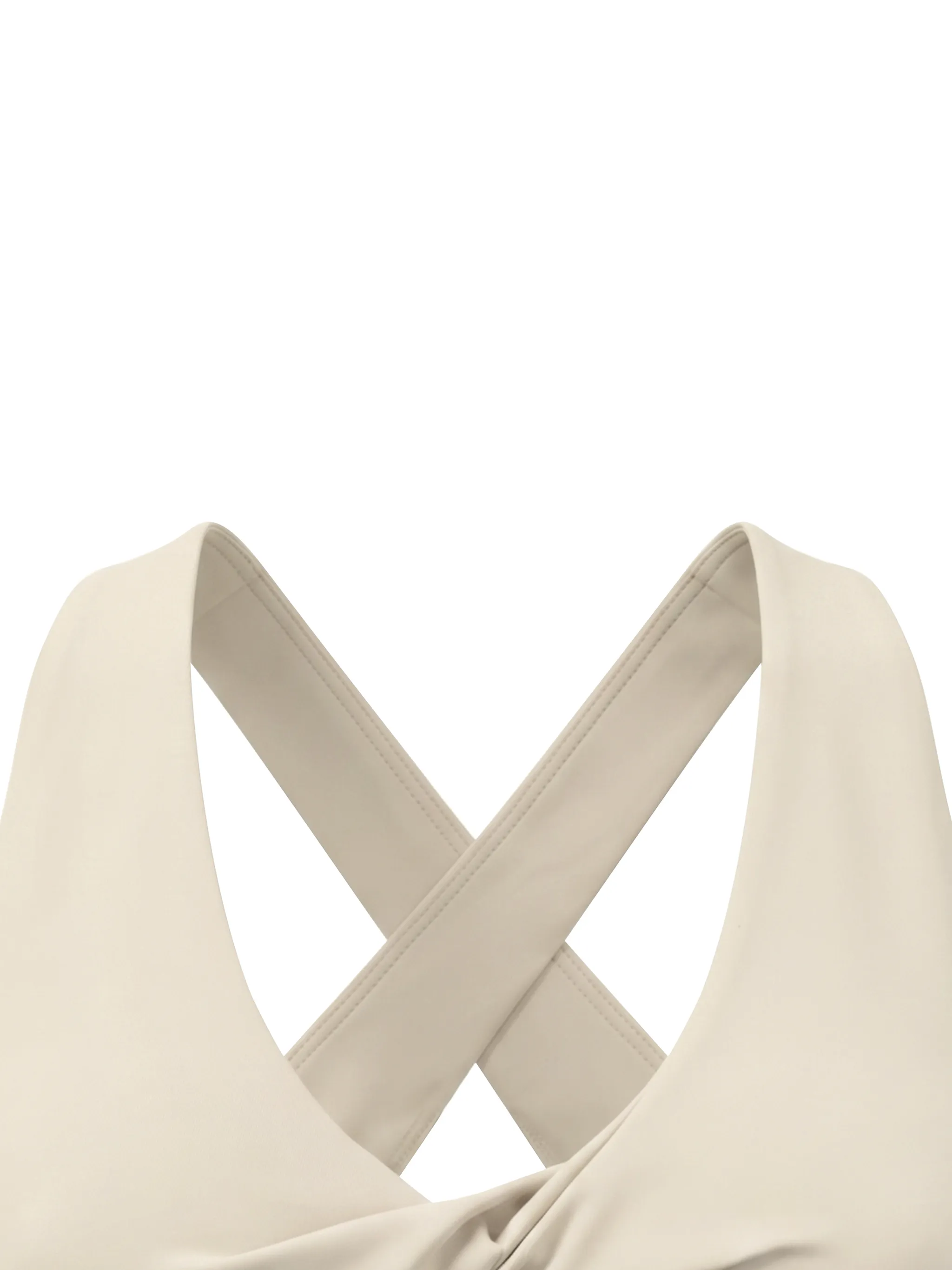 Women's Twist Front V-Neck Sports Bra