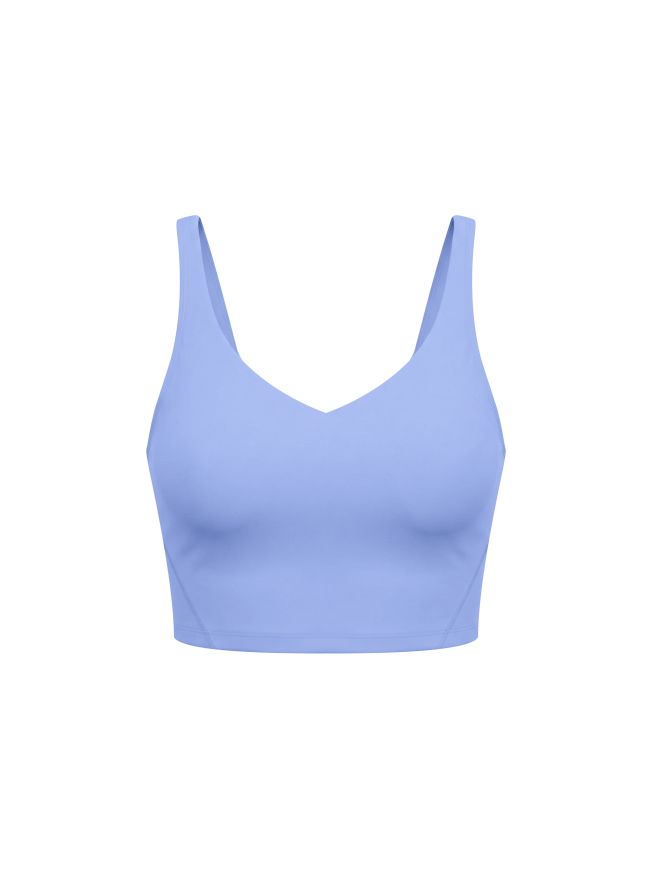 Women's V-Neck Yoga Sports Bra