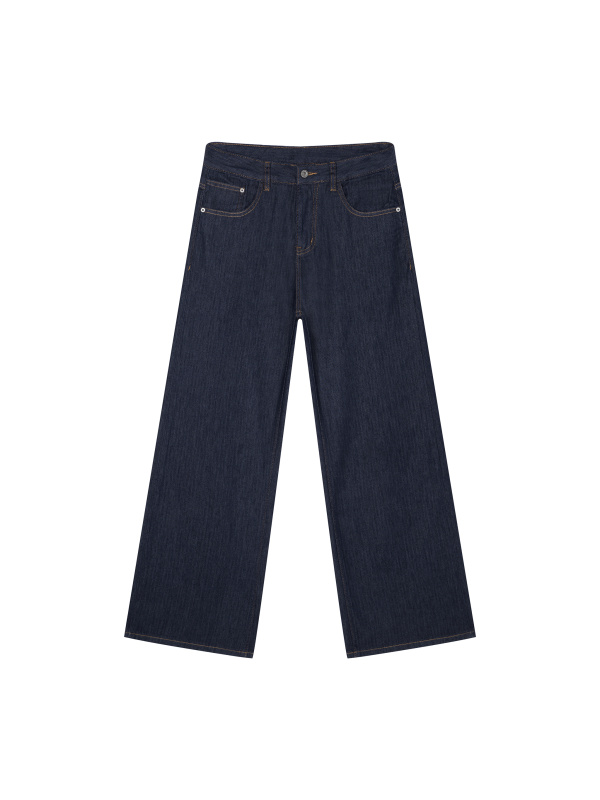 Men's Loose Fit Wide Leg Jeans