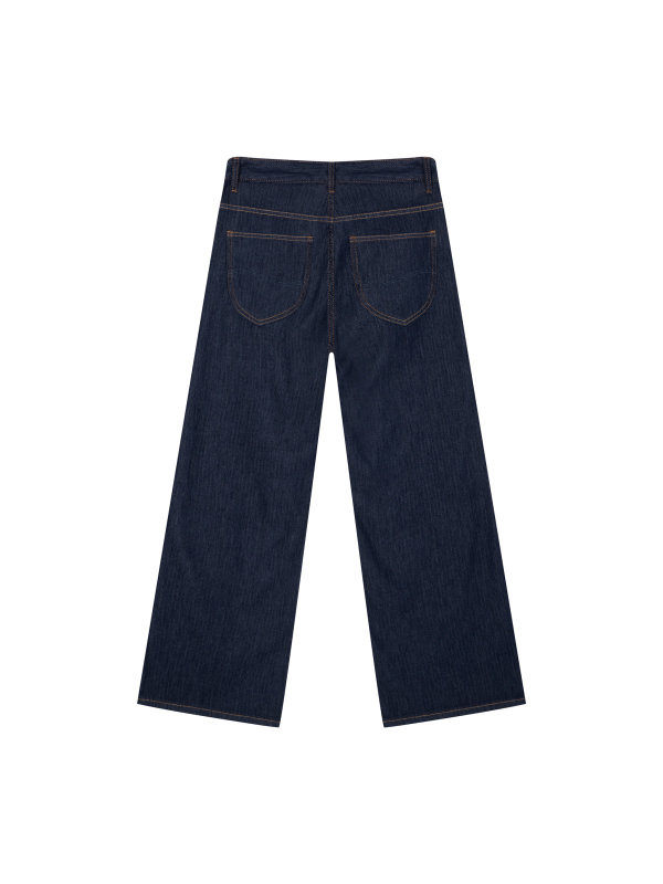 Men's Loose Fit Wide Leg Jeans