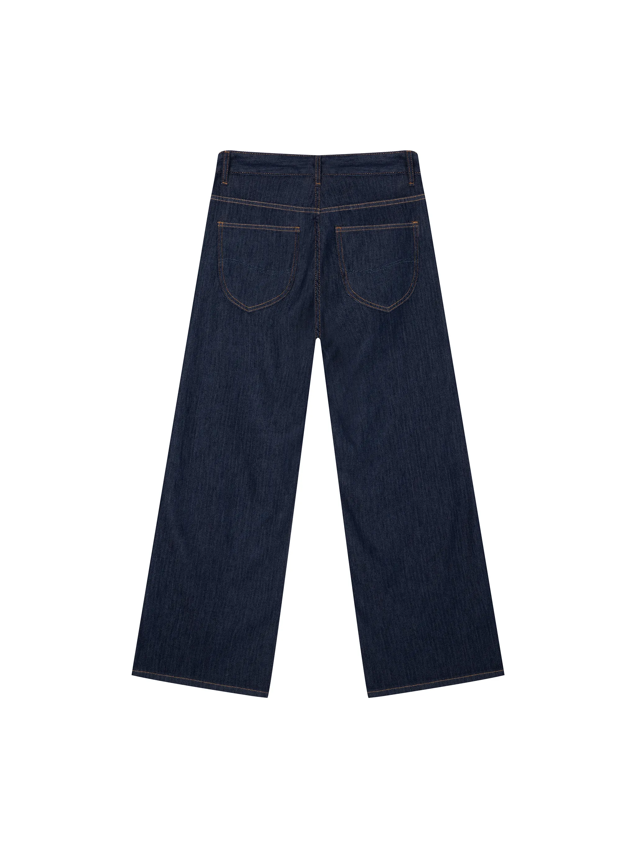 Men's Loose Fit Wide Leg Jeans