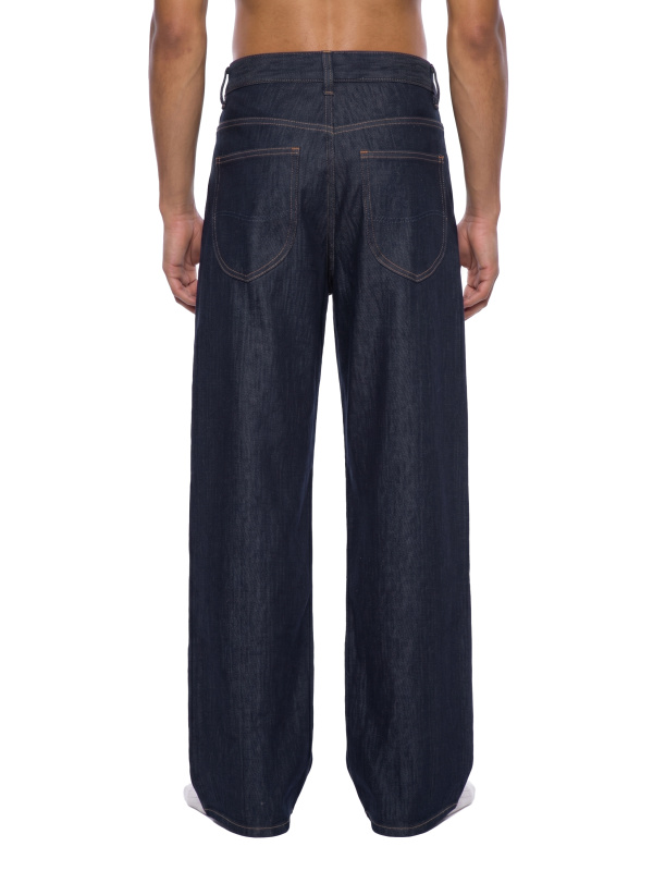 Men's Loose Fit Wide Leg Jeans