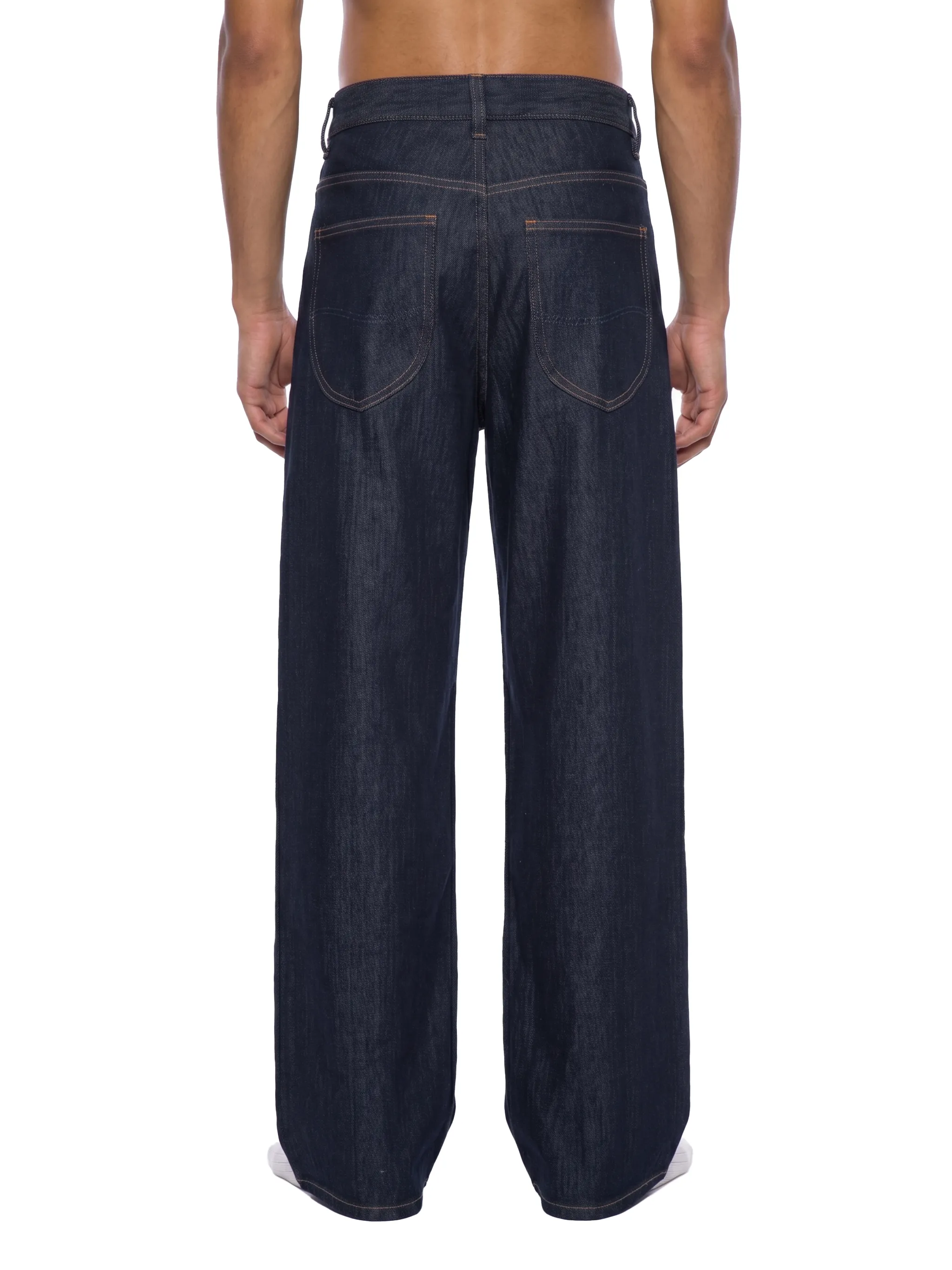 Men's Loose Fit Wide Leg Jeans
