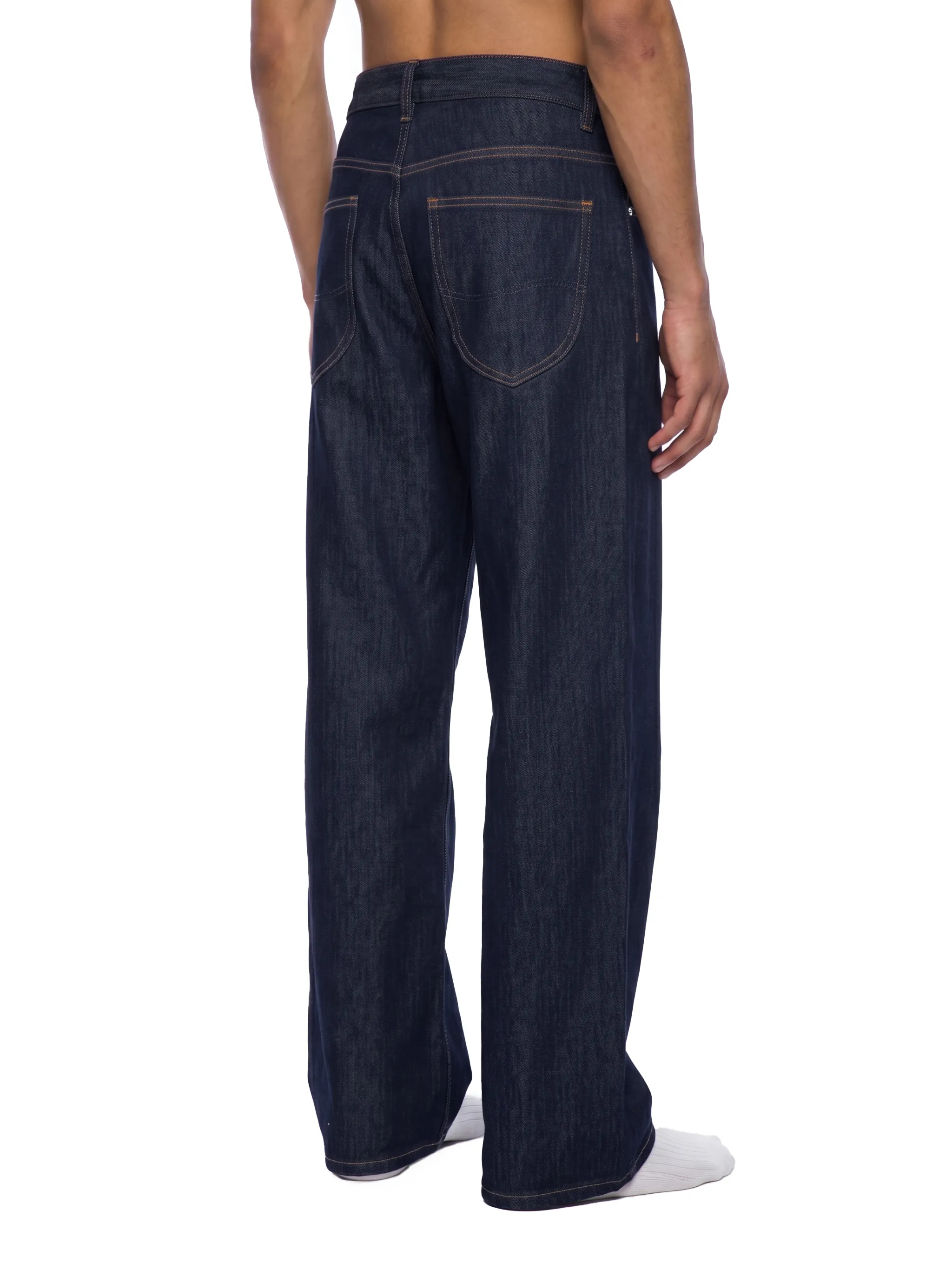 Men's Loose Fit Wide Leg Jeans