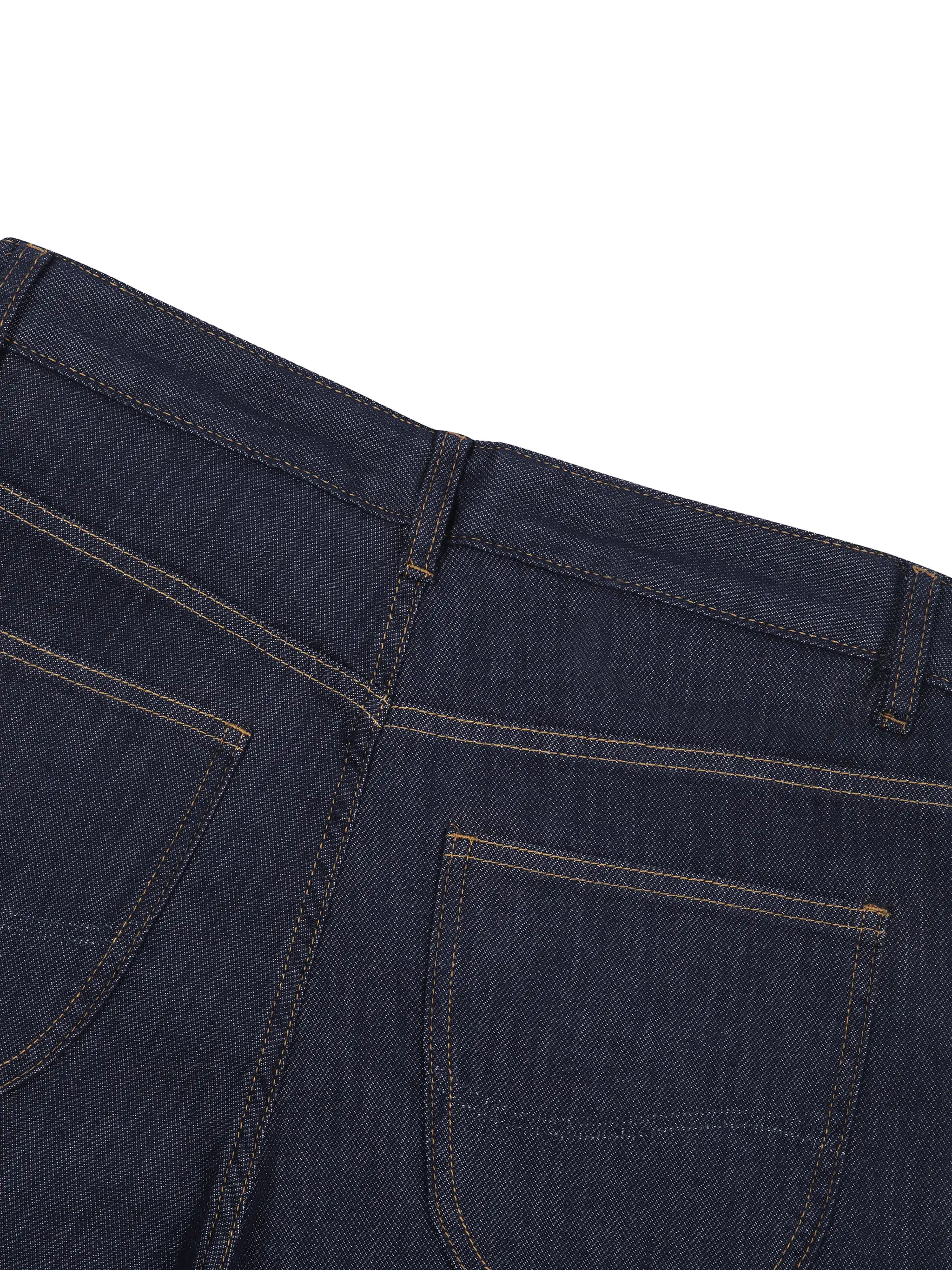 Men's Loose Fit Wide Leg Jeans