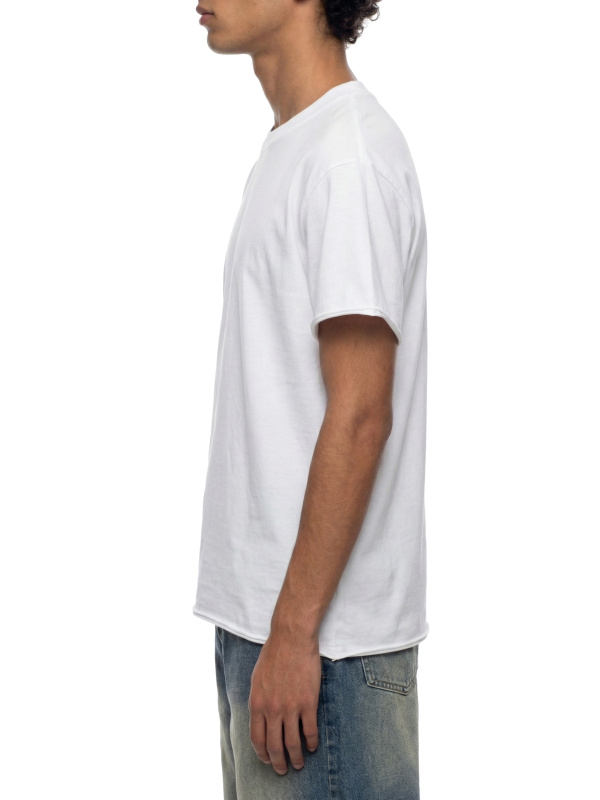 Unisex Boxy Raw Edge T-Shirt