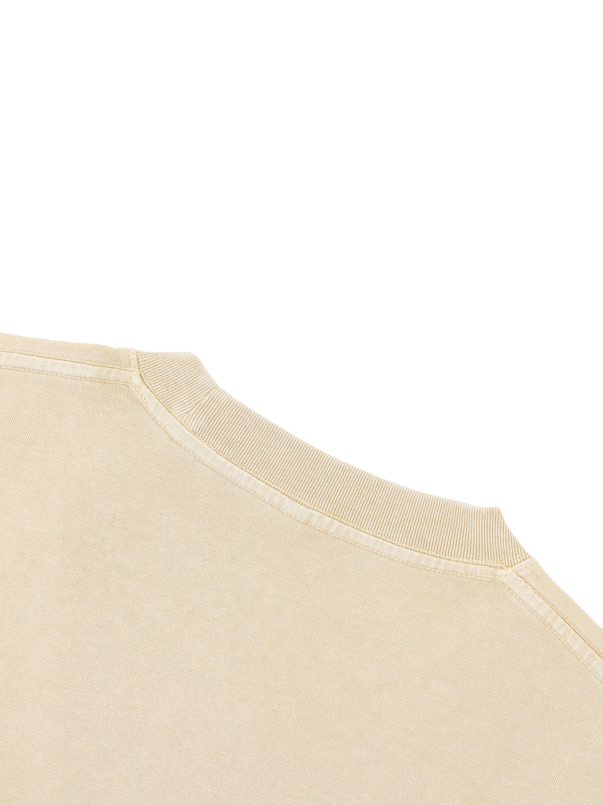 Women's Mineral Wash Cotton Crop T-Shirt