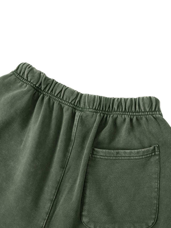Unisex Vintage Wash Cotton Shorts