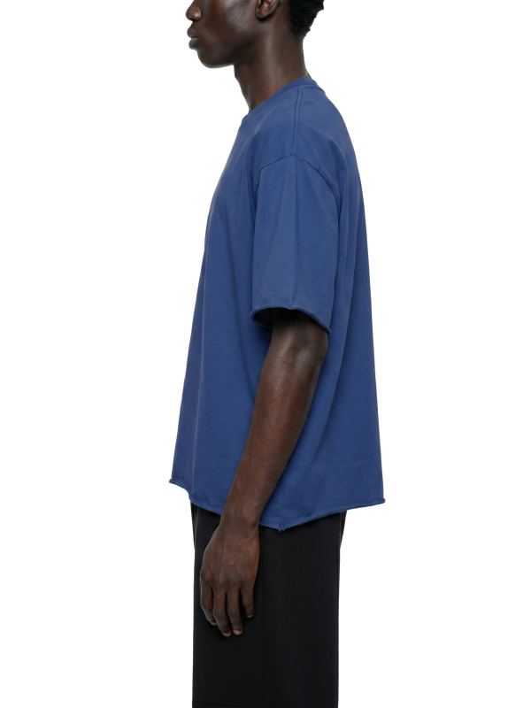 Unisex Boxy Raw Edge T-Shirt