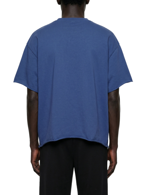 Unisex Boxy Raw Edge T-Shirt
