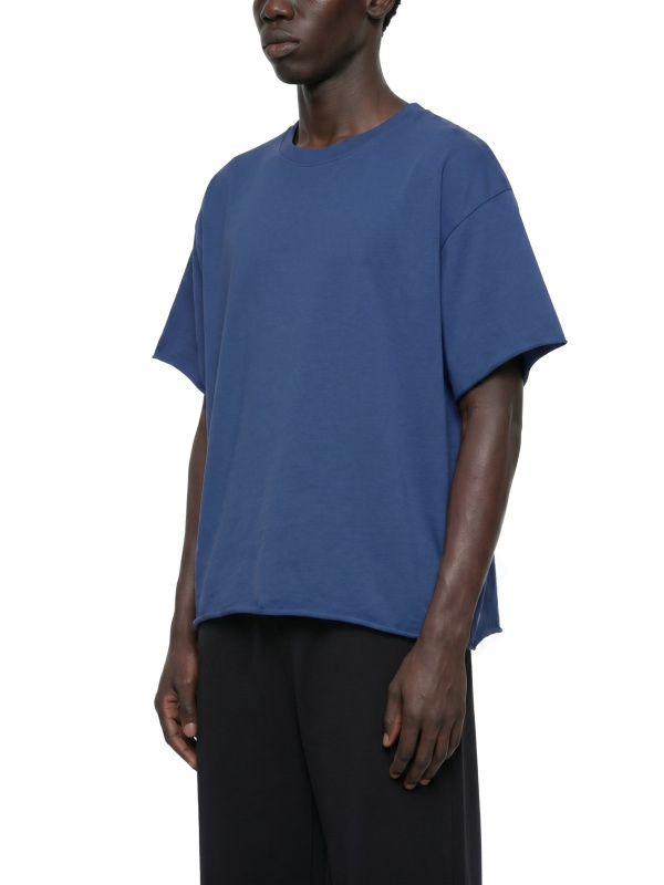 Unisex Boxy Raw Edge T-Shirt