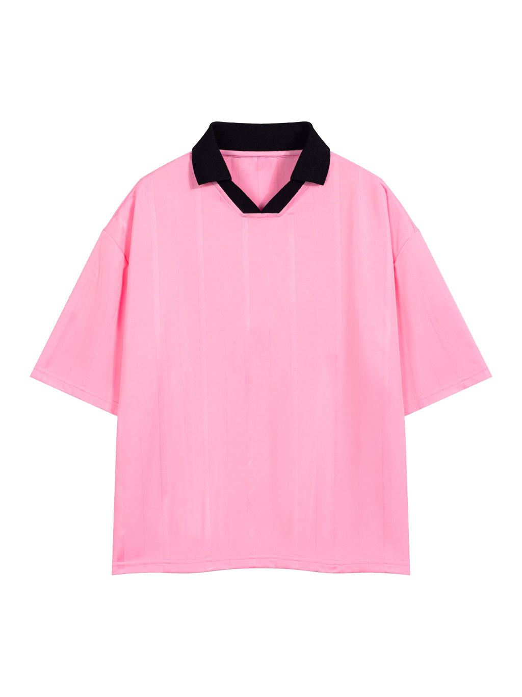 Unisex Striped Boxy Soccer Jersey - Main Image