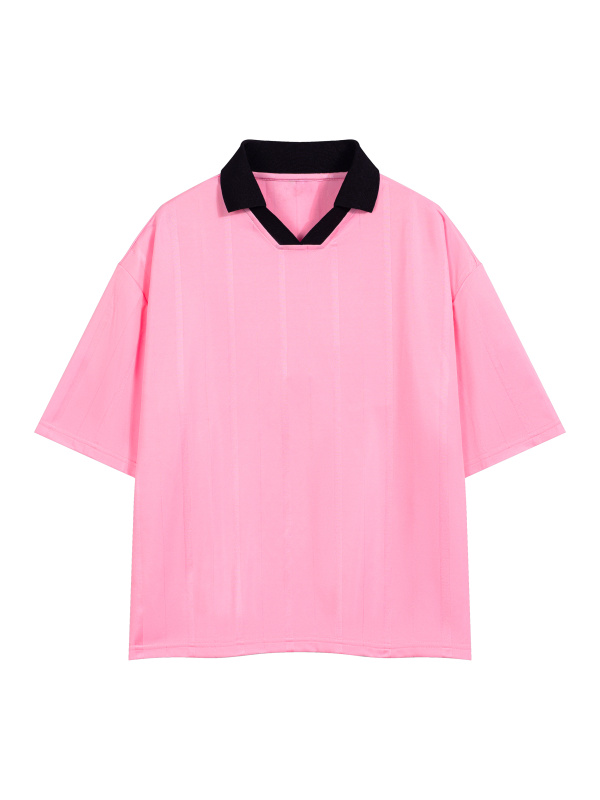 Unisex Striped Boxy Soccer Jersey